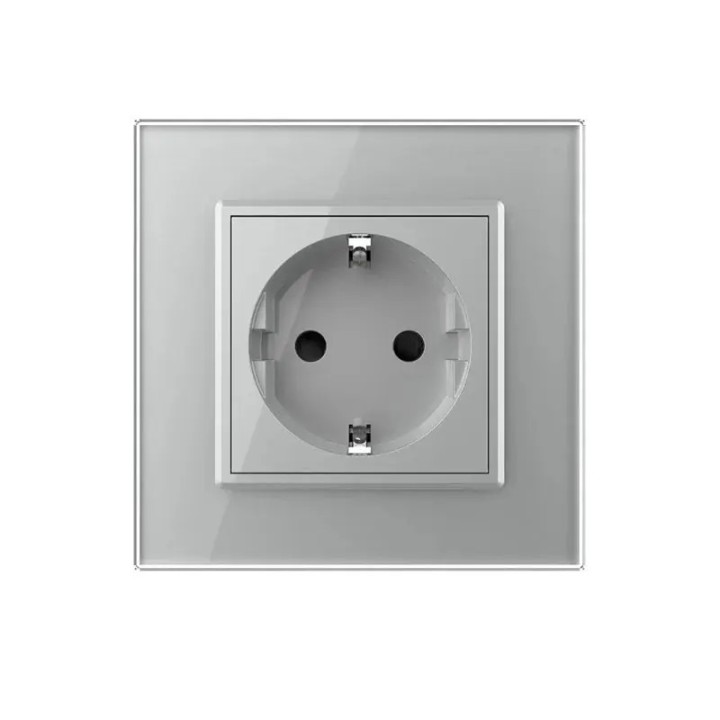 Prise avec terre Schuko complet - type F