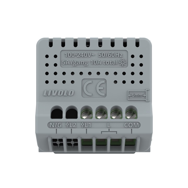 Interrupteur tactile - va et vient 1 bouton