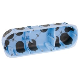 Airtight back box - 3 gangs