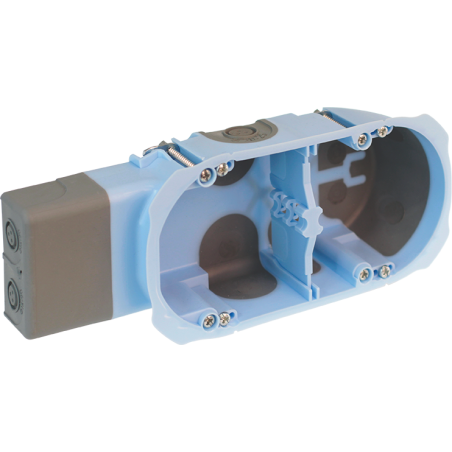 Boîte d’encastrement étanche - pour micromodule 2 postes