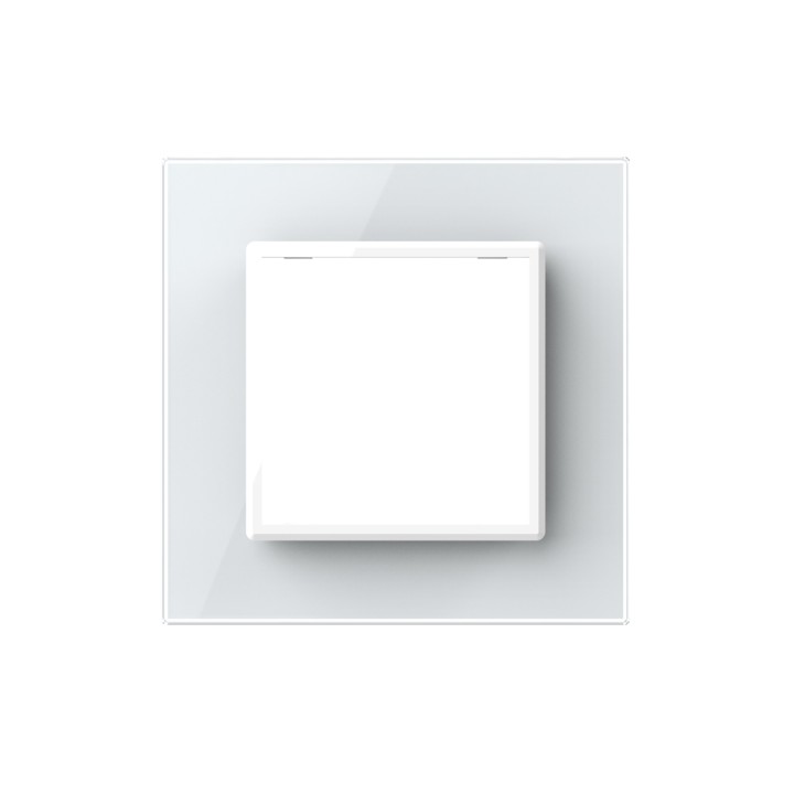Plaque de finition en verre - 1 poste