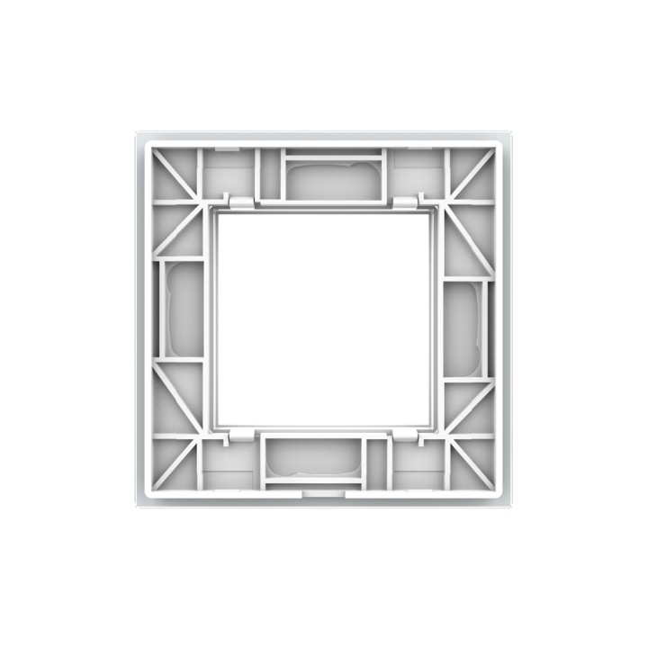 Plaque de finition en verre - 1 poste