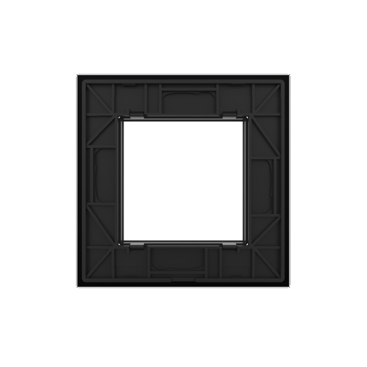 Glass faceplate - 1 gang