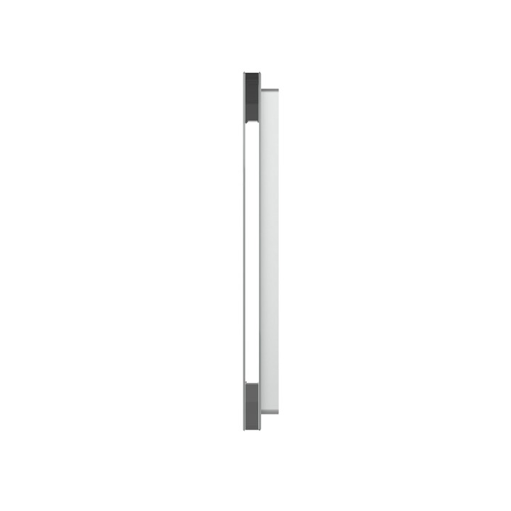Glass faceplate - 2 buttons