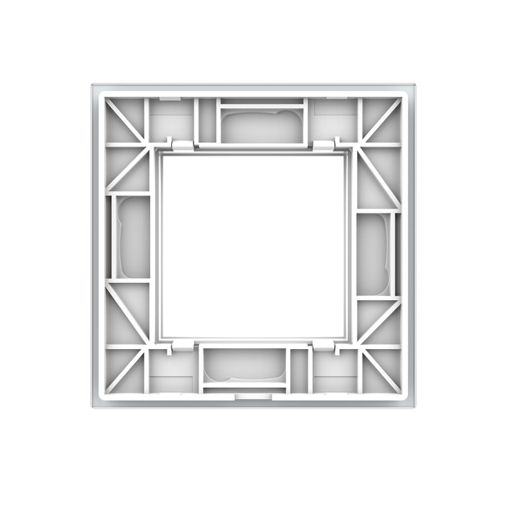 Glass faceplate - 1 gang
