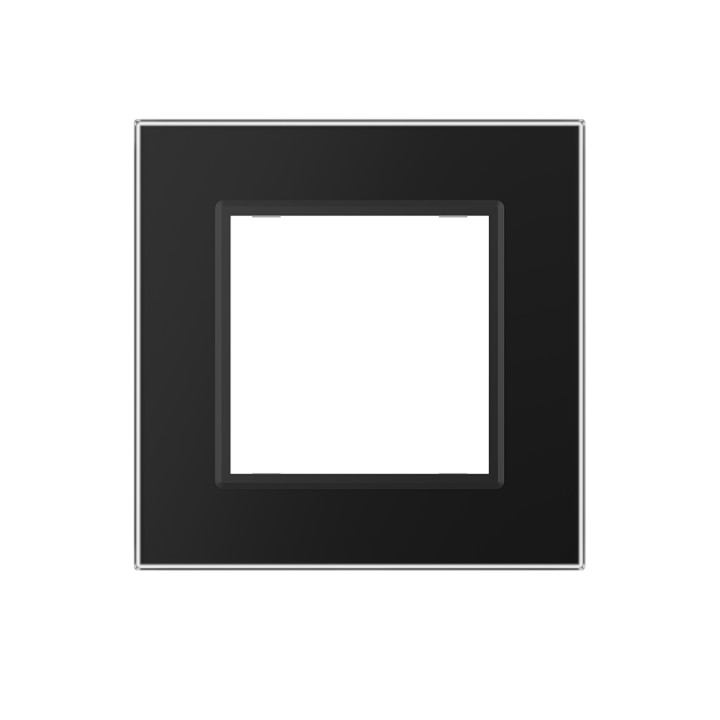 Glass faceplate - 1 gang