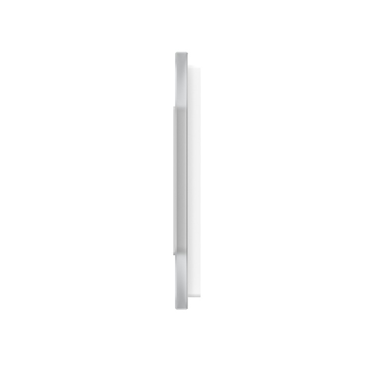 Double glass faceplate - 2 gangs