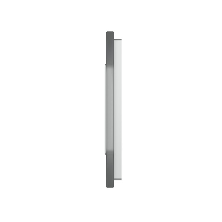 Triple plaque de finition en verre - 3 postes