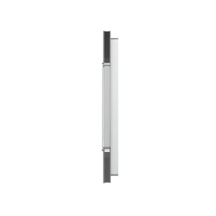 Quadruple plaque de finition en verre - 4 postes