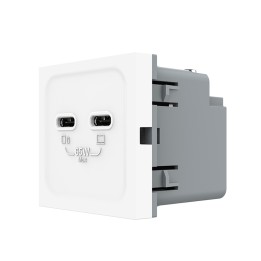 USB C+C charger socket - 65W fast charge