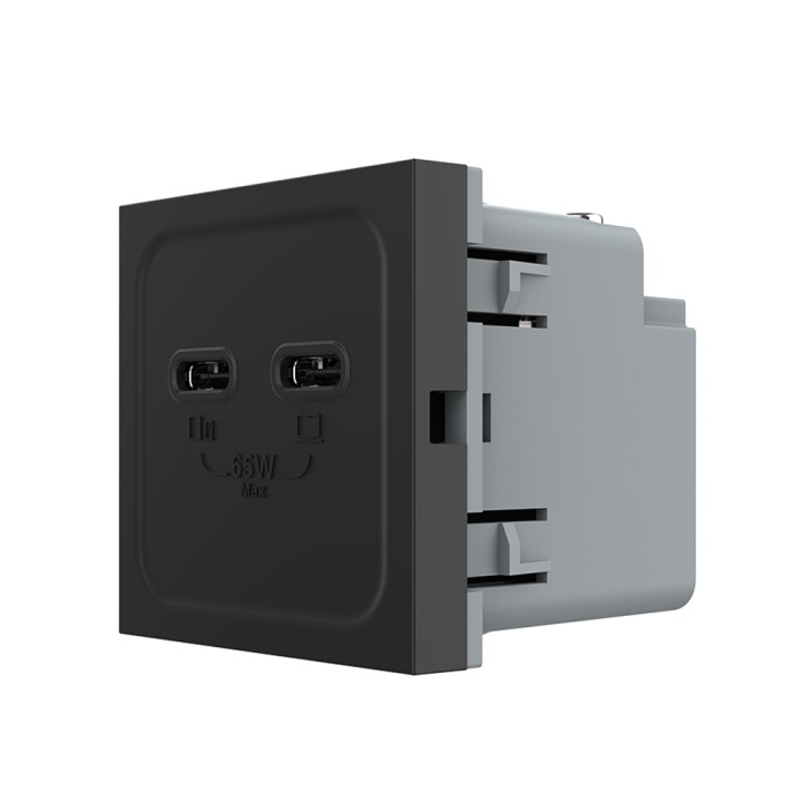 USB C+C charger socket - 65W fast charge