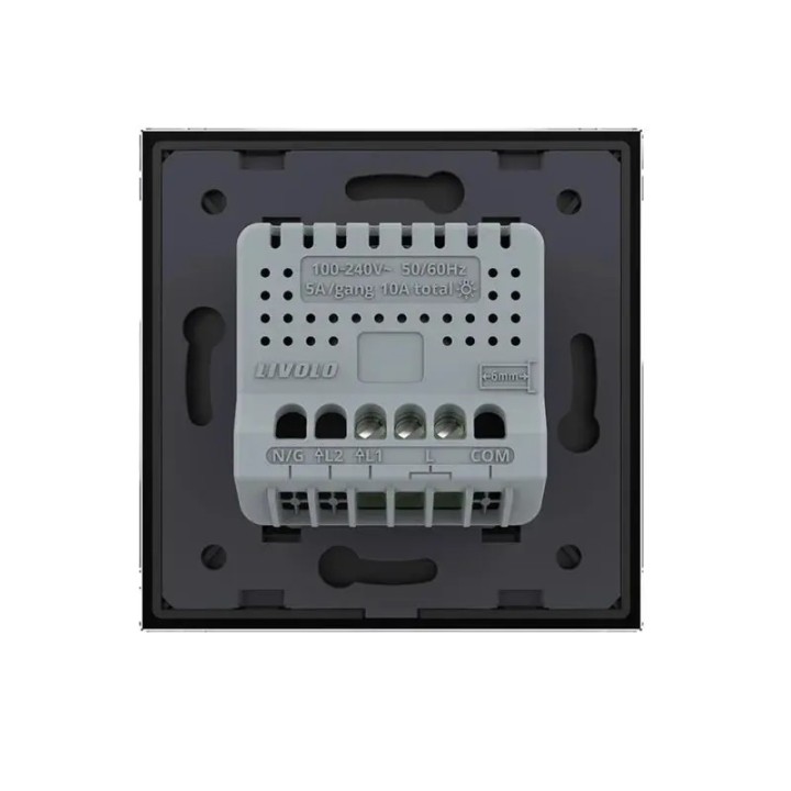 Interrupteur tactile complet - simple allumage 1 bouton