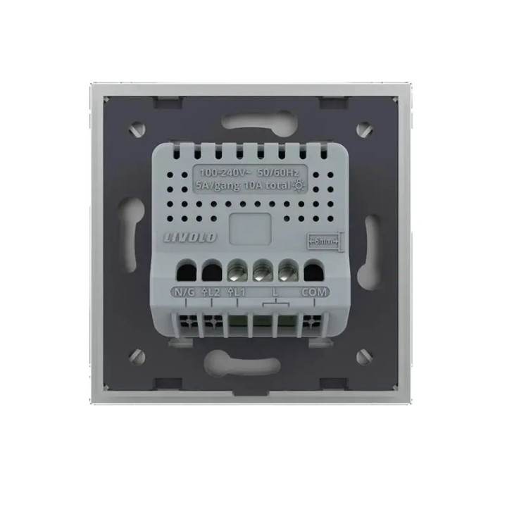 Interrupteur tactile complet - simple allumage 1 bouton