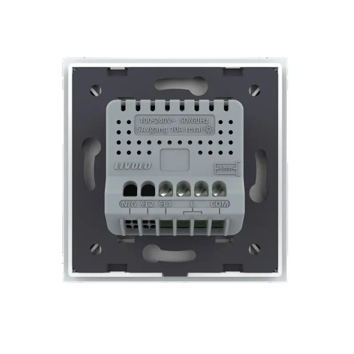 Interrupteur tactile complet - va et vient 1 bouton