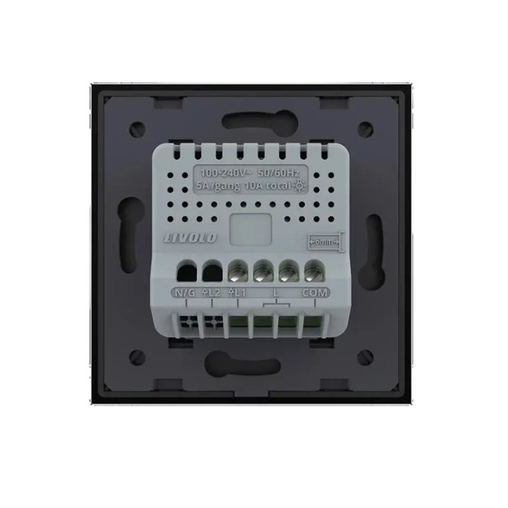 Interrupteur tactile complet - va et vient 1 bouton