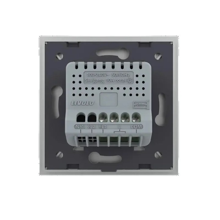 Interrupteur tactile complet - va et vient 1 bouton