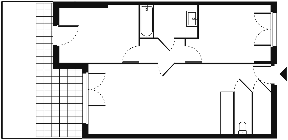 Plan de l'appartement