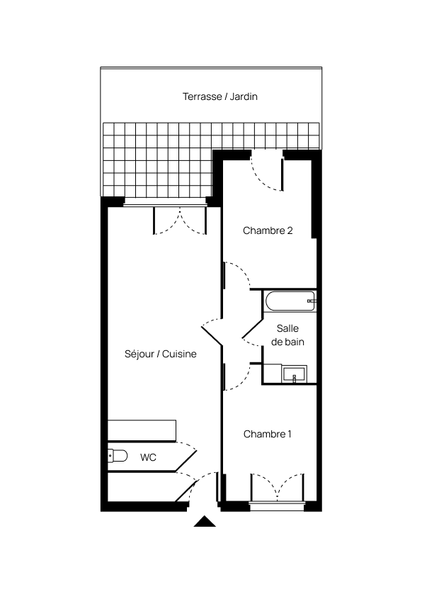 Plan de l'appartement